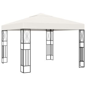 Gazebo 9.8'x9.8' Cream Fabric