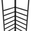 Garden Gazebo Powder-Coated Steel 118.1"x157.4"x106.2" White