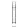 Garden Arch Black 59.1"x13.4"x94.5" Iron