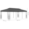 Gazebo Marquee 118.1"x236.2" Anthracite