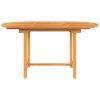 Extending Patio Table 43.3"-63"x31.5"x29.5" Solid Wood Teak