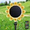 Solar LED Sunflower Light