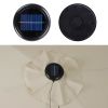 30 LEDs Solar String Light Cool White For 8 9 6rib WD Umb