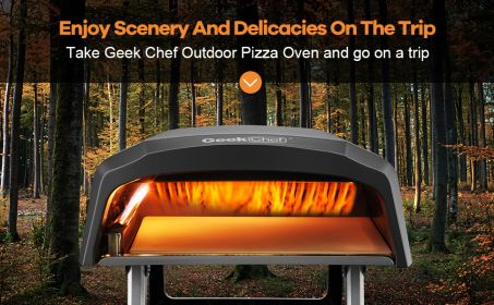 Gas Pizza Oven, Pizza Ovens for Outside Propane, Portable