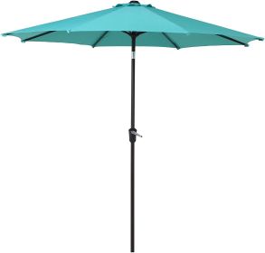 SR Patio Outdoor Market Umbrella with Aluminum Auto Tilt and Crank