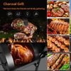 Outdoor BBQ Grill Charcoal Barbecue Pit Patio Backyard Meat Cooker Smoker