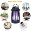 Bug Zapper Electric UV Mosquito Killer Lamp Insect Killer Light Pest Fly Trap Catcher Harmless Odorless Noiseless