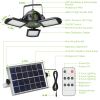 Solar Pendant Lights IP65 Waterproof Shed Light 120Â¬âˆž Adjustable Garage Light with 3 Timing Modes 4 Brightness Levels