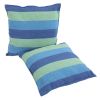 Hammock Chair Distinctive Cotton Canvas Hanging Rope Chair with Pillows Blue YJ