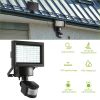 Solar Wall Lights 120 LEDs Flood Lights Outdoor 120Â¬âˆž Motion Sensor Lamps 180 Degree Illumination IP65 Waterproof