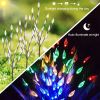 3 PCS 60 LED Solar Garden Lights Tree Branch Leaf Shape Lamp IP65 Waterproof