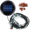 40 LEDs Solar String Light Cool White For 8 9 8rib WD Umb