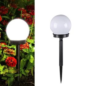 2/4/8pcs Led Solar Garden Light Solar Lamp Outdoor Waterproof Lawn Light Pathway Landscape Lamp For Home Yard Driveway Lawn Park (Wattage: 2pcs, Emitting Color: White light)