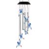 Solar Wind Chime Lights Butterfly Lamp 7 Color Changing String Lights