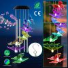 Solar Wind Chime Lights Butterfly Lamp 7 Color Changing String Lights