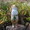 Cute Rabbit Yard Ornament; Easter Decoration