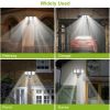 Solar Lights Outdoor 188 LEDs 1600lm Solar Security Lights Motion Sensor Lights 270Â¬âˆžLighting Angle Waterproof